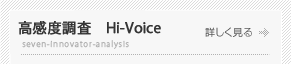 高感度調査 Hi-Voice 高感度調査 Hi-Voice